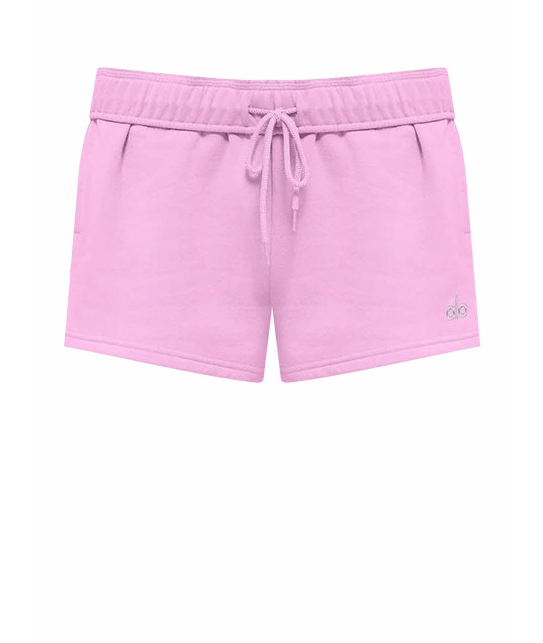ALO YOGA Розовые спортивные брюки и шорты, фото 1