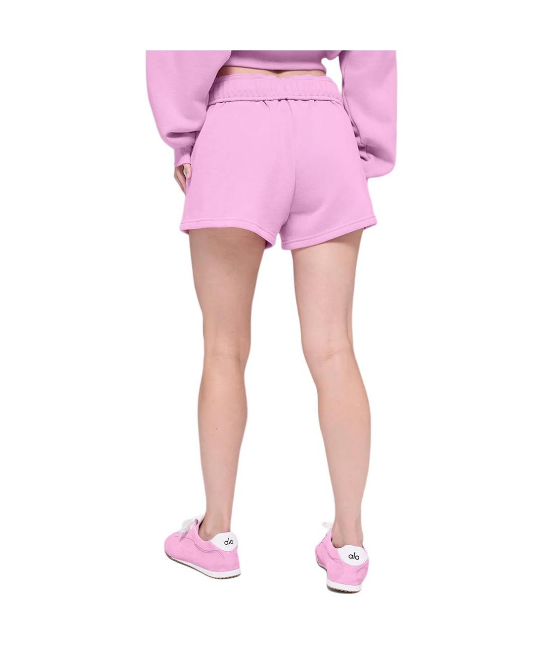 ALO YOGA Розовые спортивные брюки и шорты, фото 2