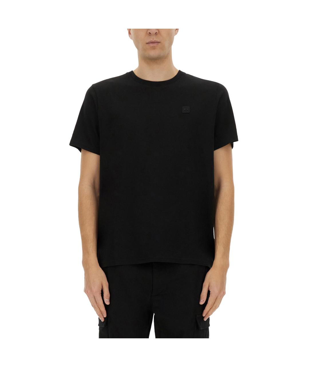 CELINE Черная футболка, фото 3