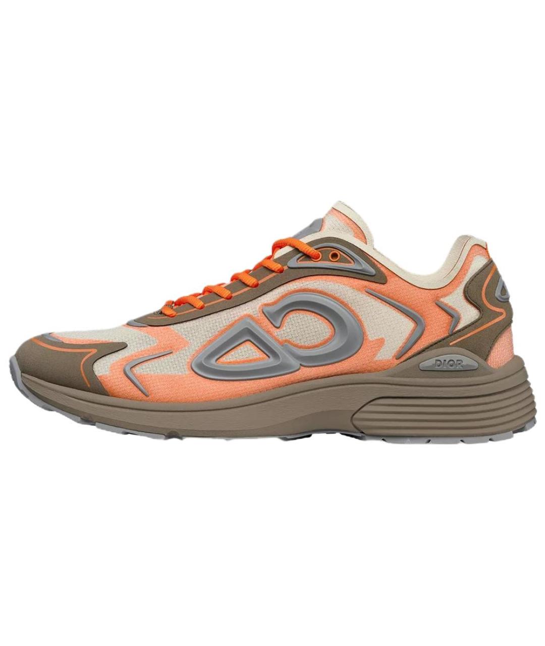 CHRISTIAN DIOR Коричневые низкие кроссовки / кеды, фото 2