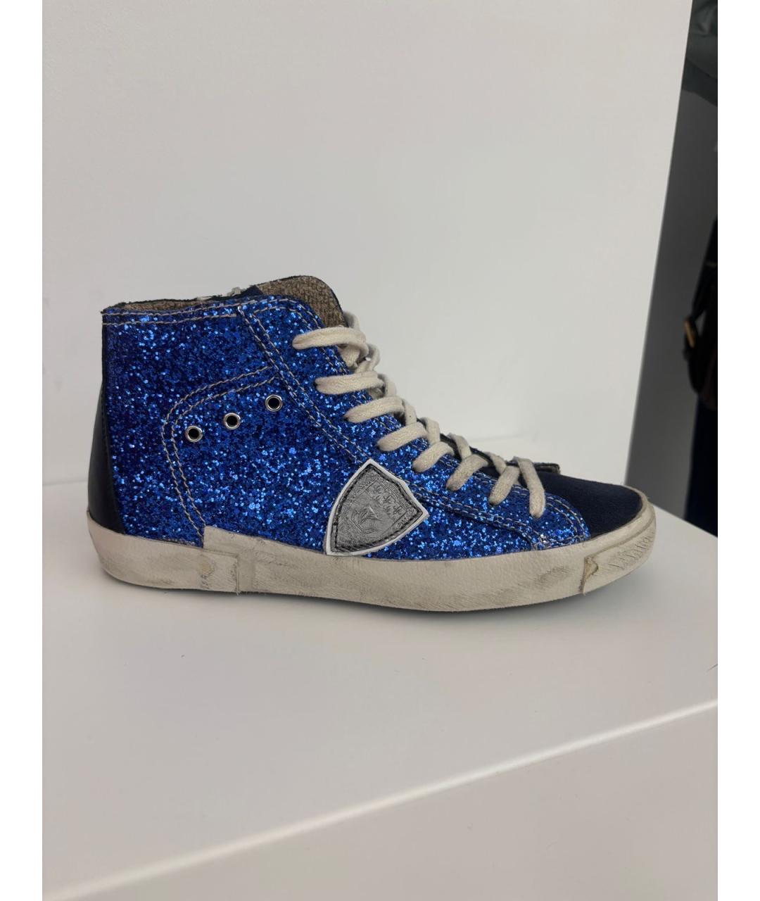 PHILIPPE MODEL Синие кеды, фото 6