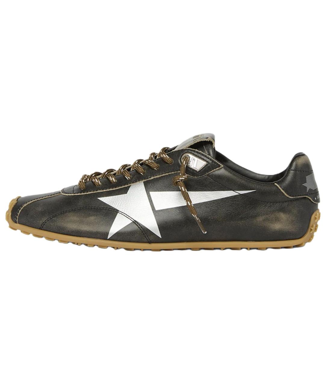 GOLDEN GOOSE DELUXE BRAND Черные кеды, фото 2