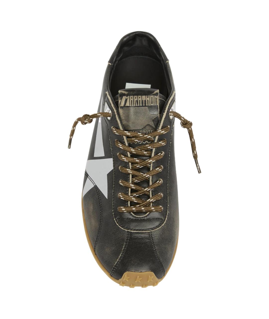 GOLDEN GOOSE DELUXE BRAND Черные кеды, фото 4