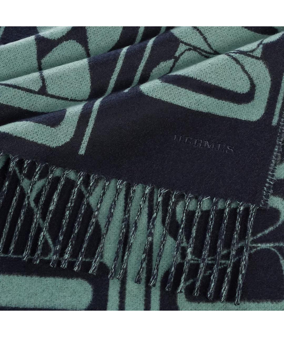 HERMES Мульти кашемировый шарф, фото 2