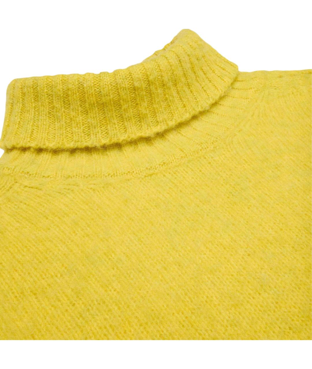 CELINE Желтый джемпер / свитер, фото 5