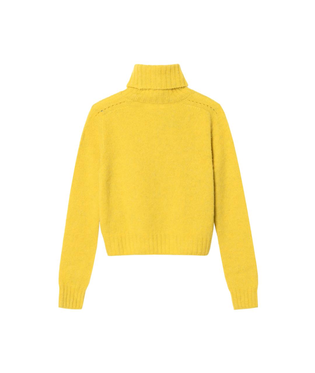 CELINE Желтый джемпер / свитер, фото 4