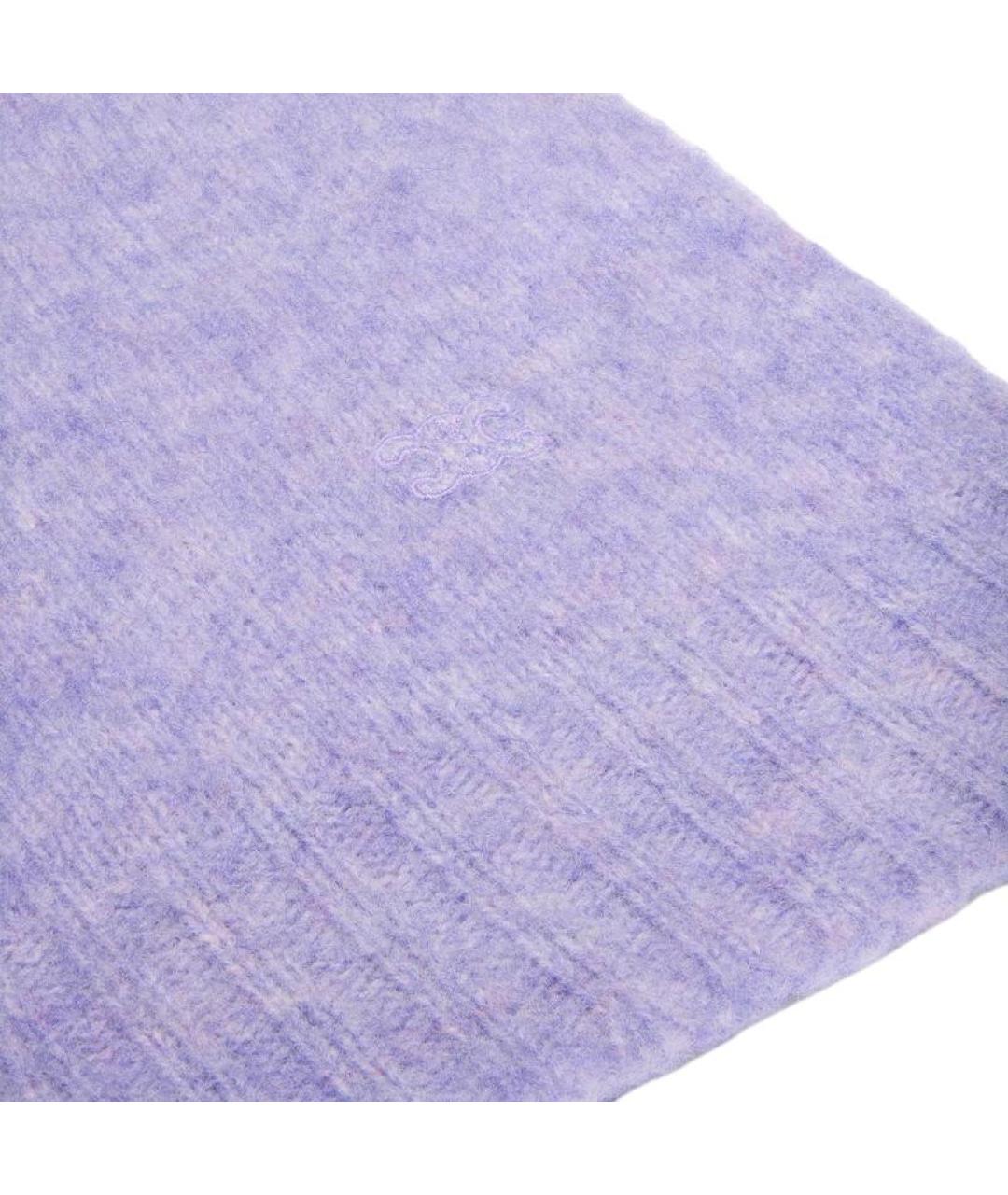 CELINE Фиолетовый джемпер / свитер, фото 3