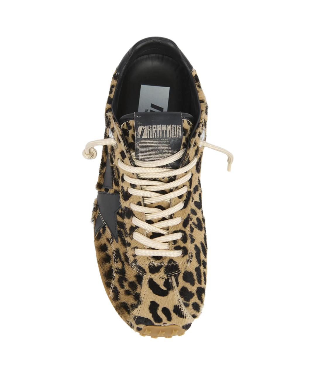 GOLDEN GOOSE DELUXE BRAND Мульти кожаные кеды, фото 4