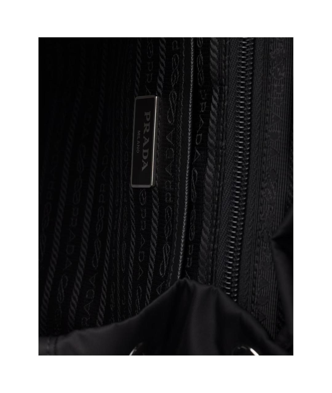 PRADA Черный рюкзак, фото 4