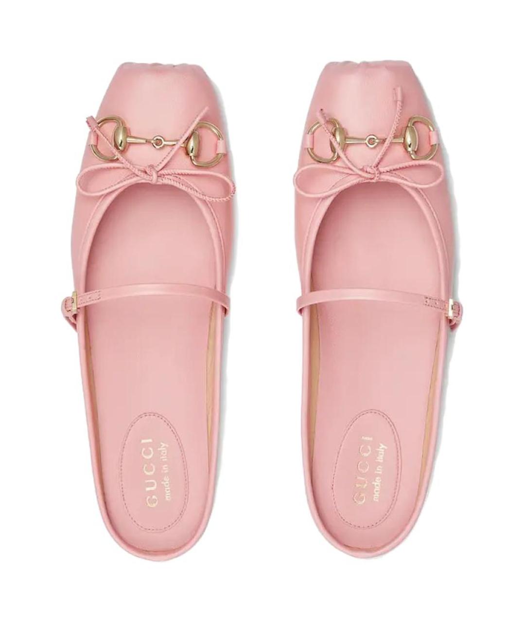 GUCCI Розовые мюли, фото 5