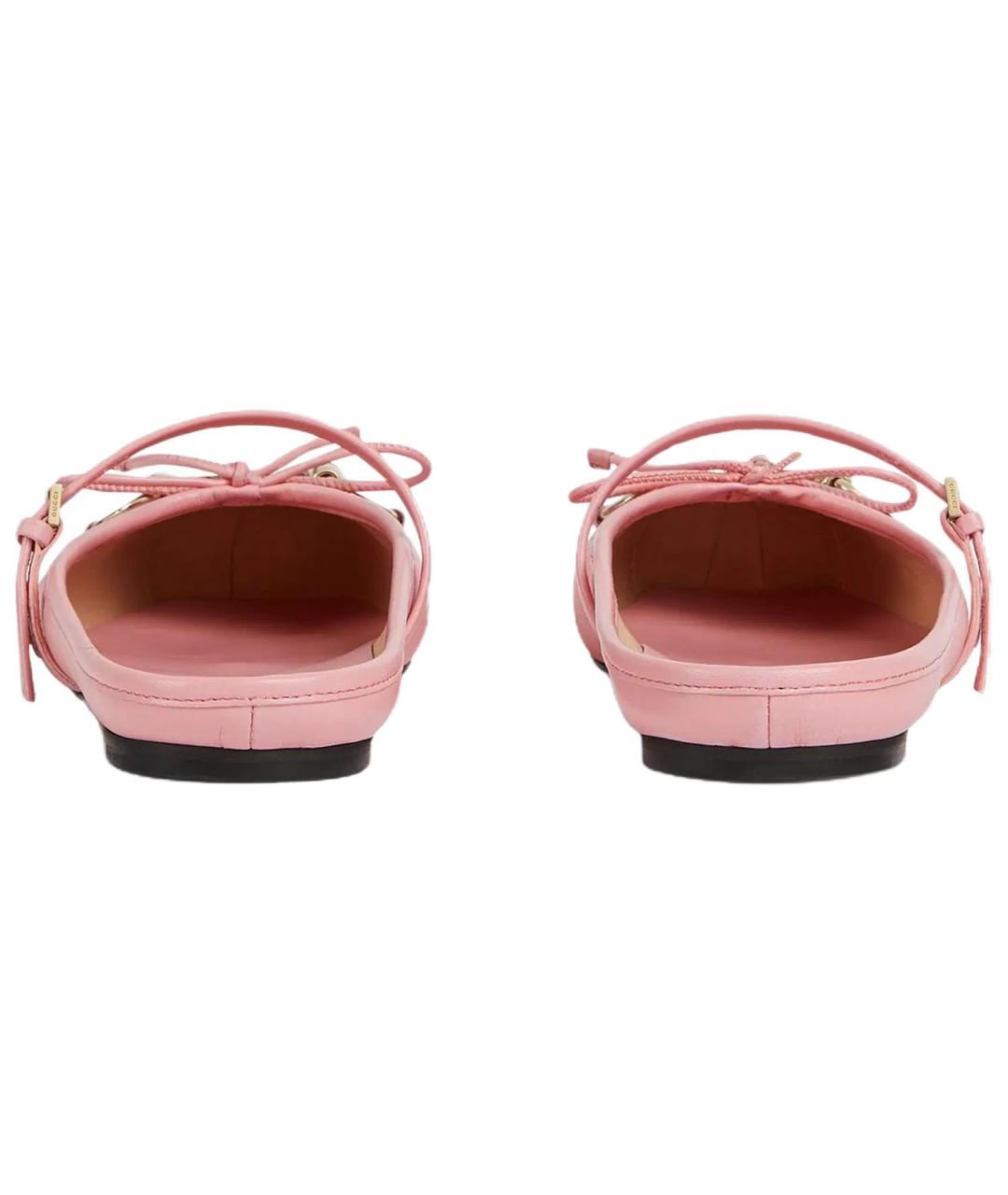 GUCCI Розовые мюли, фото 4