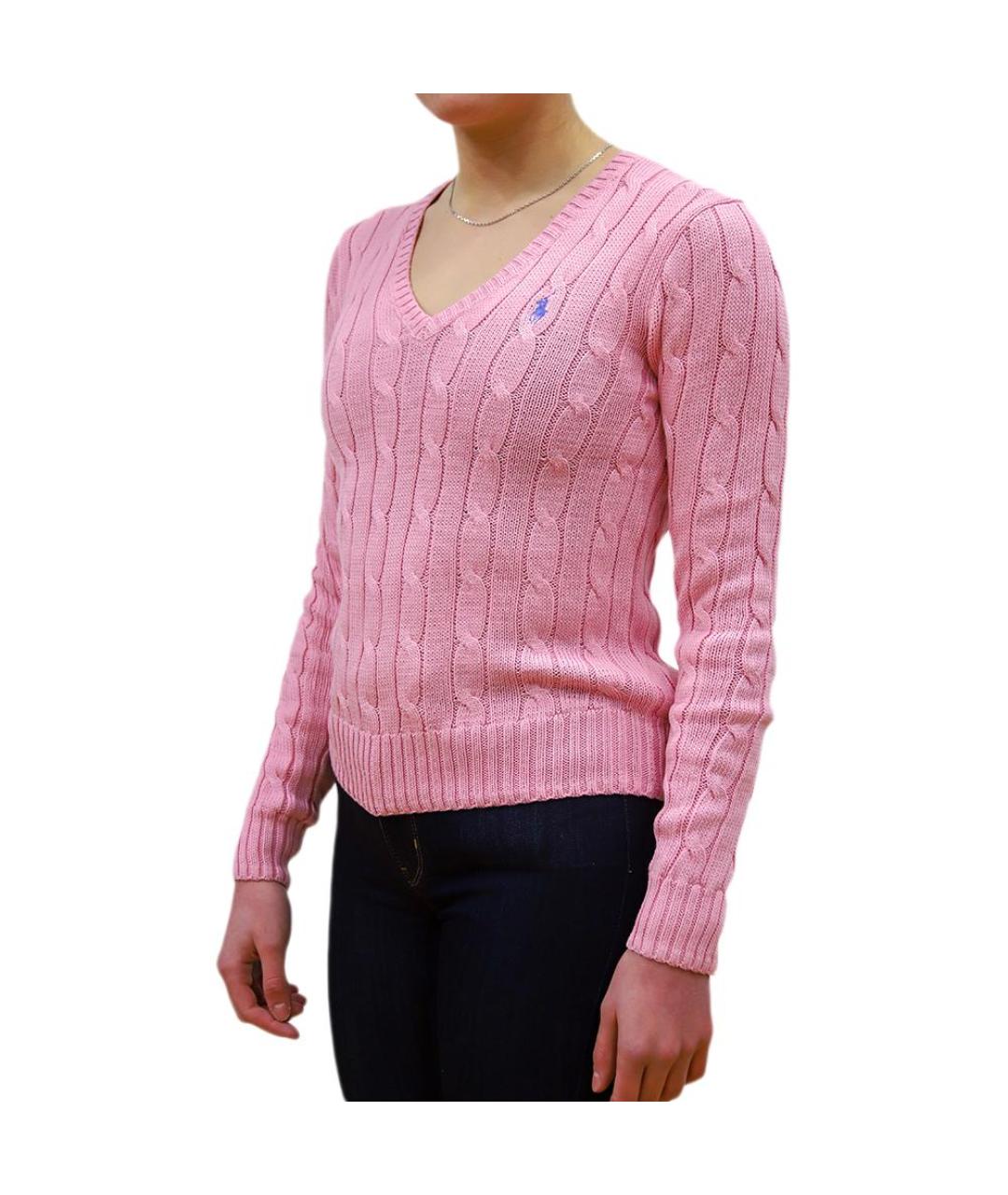 POLO RALPH LAUREN Розовый джемпер / свитер, фото 3
