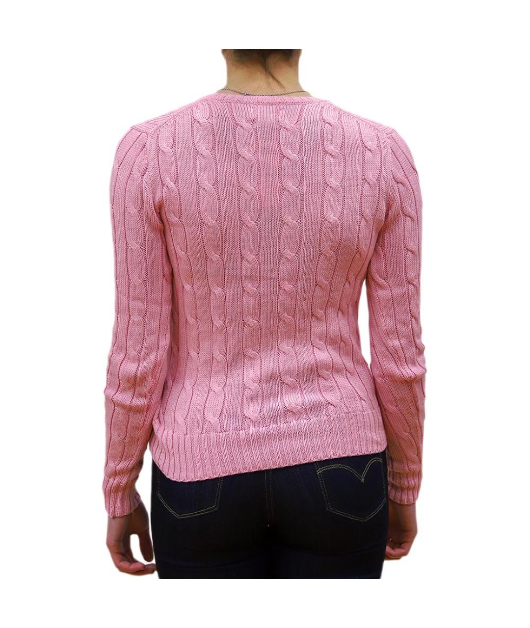POLO RALPH LAUREN Розовый джемпер / свитер, фото 2