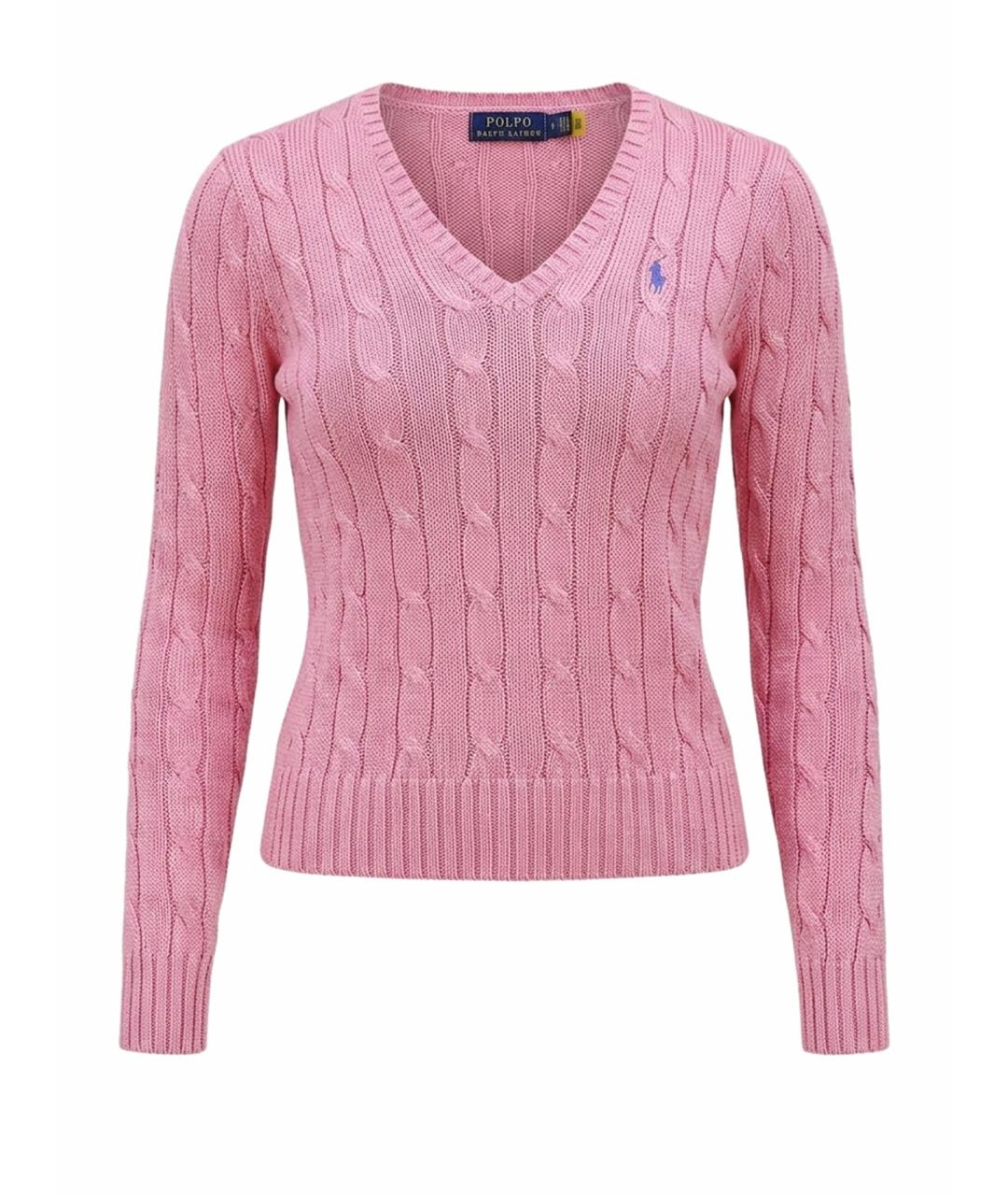 POLO RALPH LAUREN Розовый джемпер / свитер, фото 1