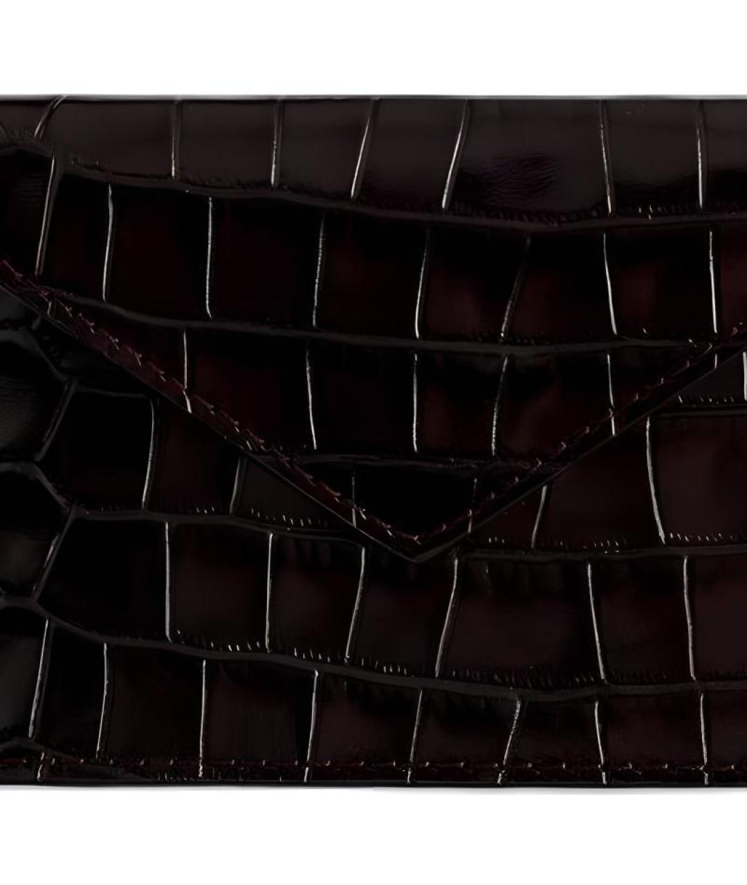 COS Коричневая кожаная сумка через плечо, фото 3