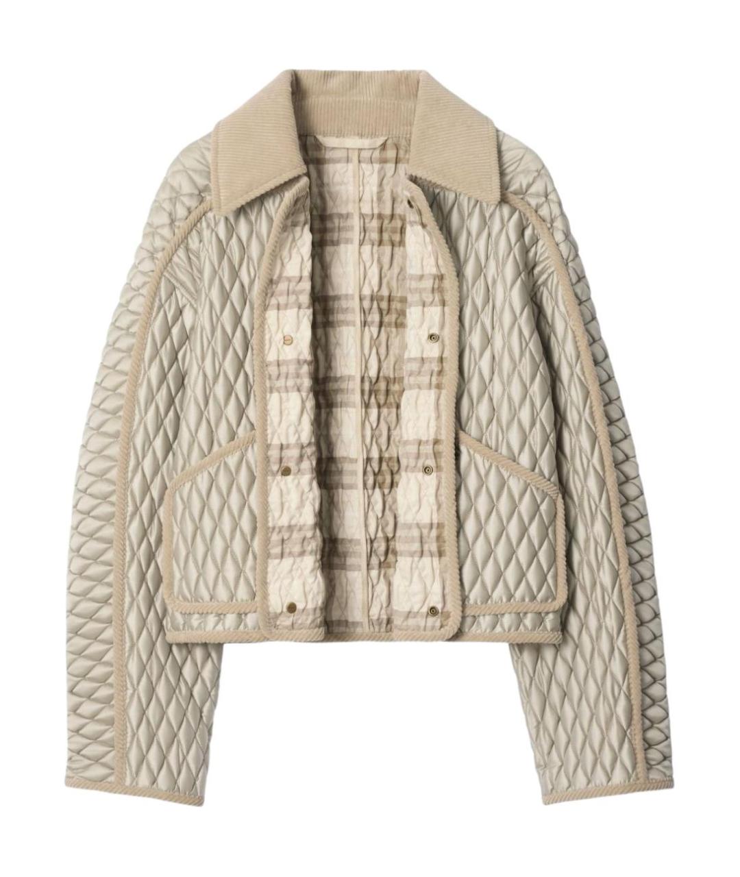 BURBERRY Бежевая куртка, фото 2