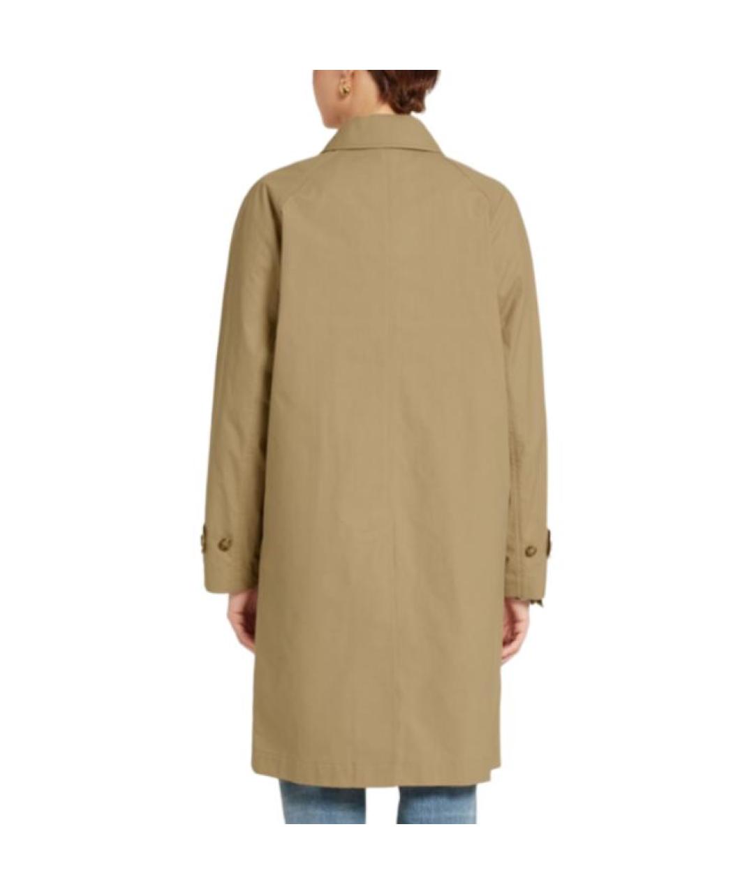 BURBERRY Хаки пальто, фото 4