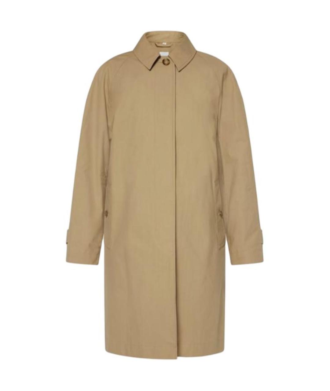 BURBERRY Хаки пальто, фото 1