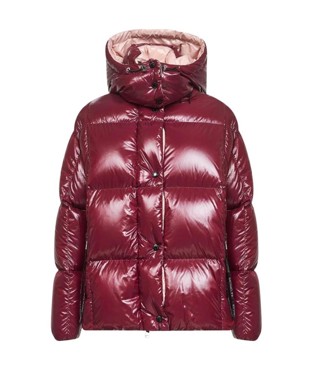 MONCLER Красный пуховик, фото 1
