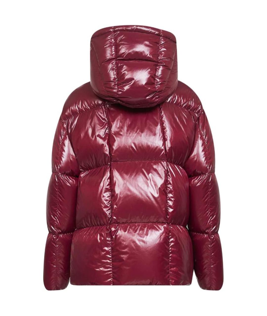 MONCLER Красный пуховик, фото 2
