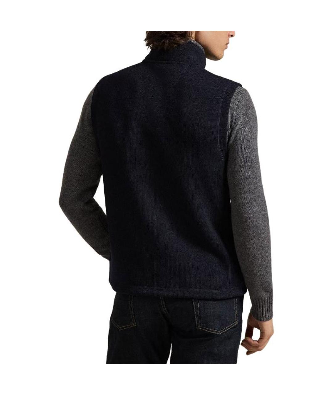 POLO RALPH LAUREN Темно-синий жилет, фото 4