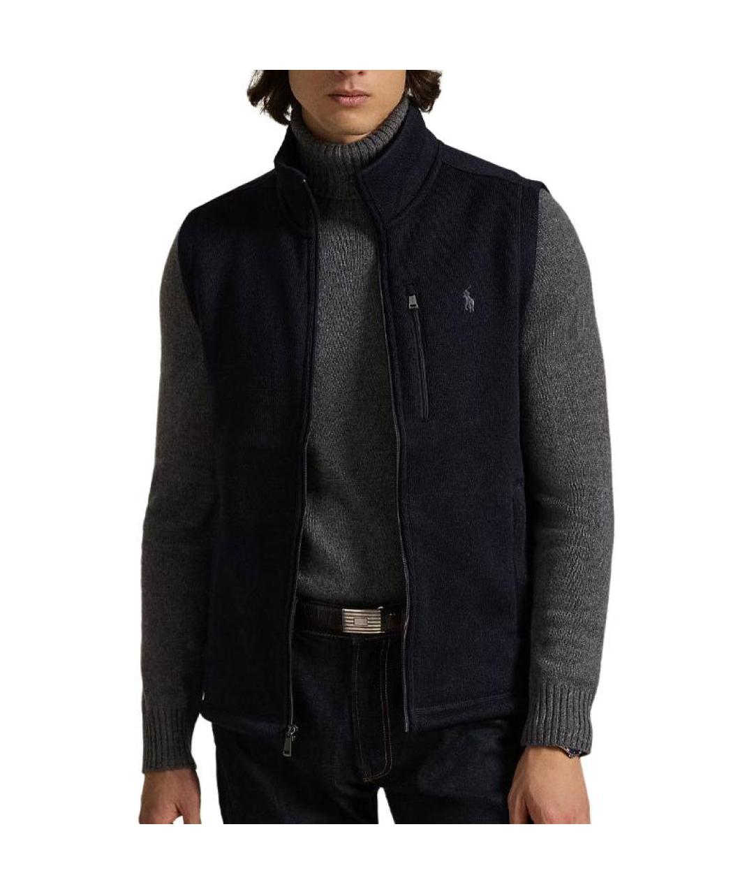 POLO RALPH LAUREN Темно-синий жилет, фото 2