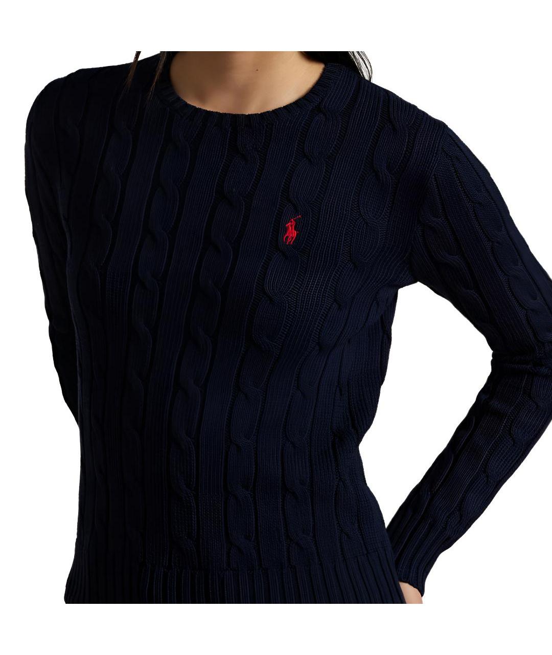 POLO RALPH LAUREN Темно-синий джемпер / свитер, фото 4