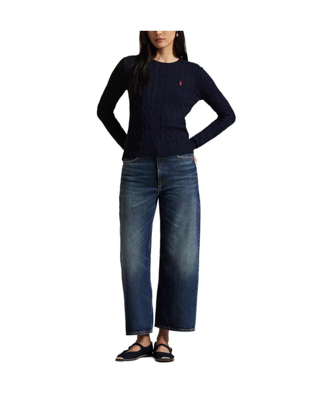 POLO RALPH LAUREN Темно-синий джемпер / свитер, фото 2