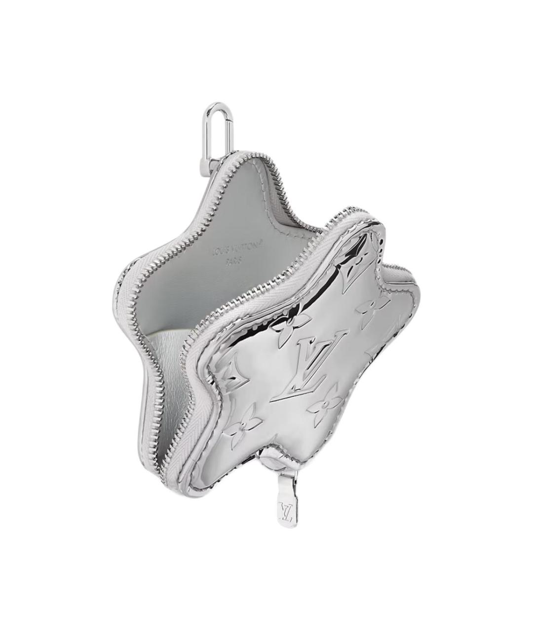 LOUIS VUITTON Серебрянный кошелек, фото 3