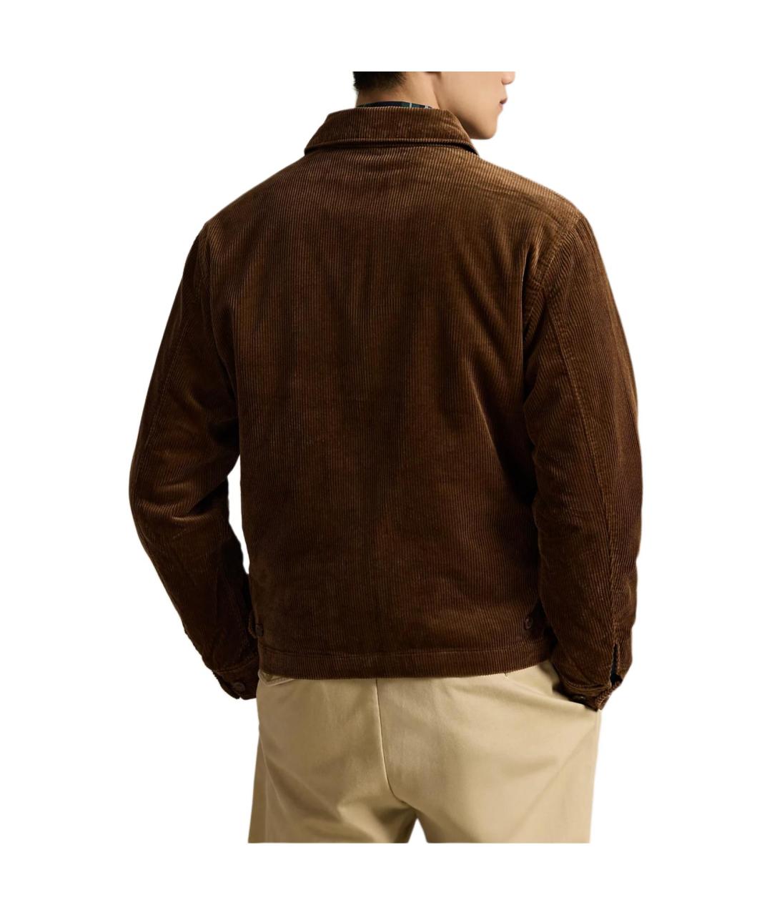 POLO RALPH LAUREN Коричневая куртка, фото 4