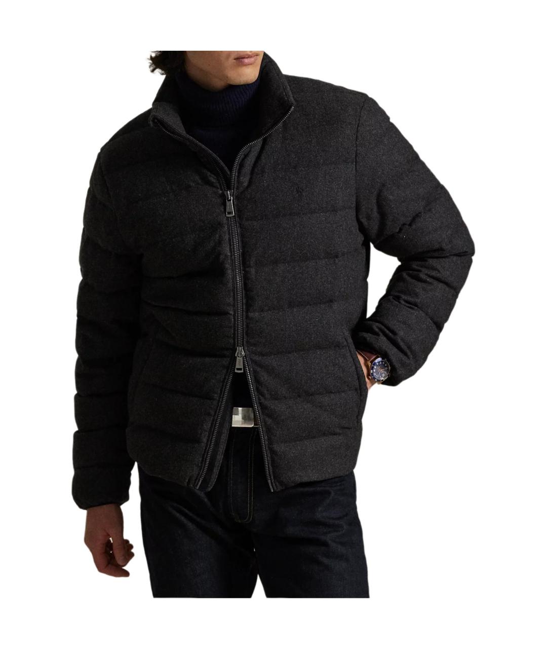 POLO RALPH LAUREN Серый пуховик, фото 3