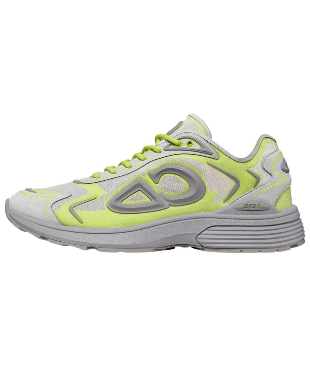 CHRISTIAN DIOR Серые низкие кроссовки / кеды, фото 2