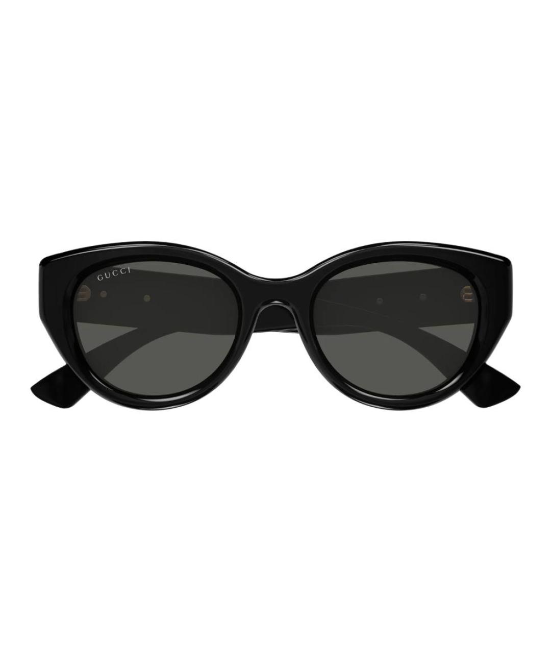 GUCCI Черные пластиковые солнцезащитные очки, фото 2