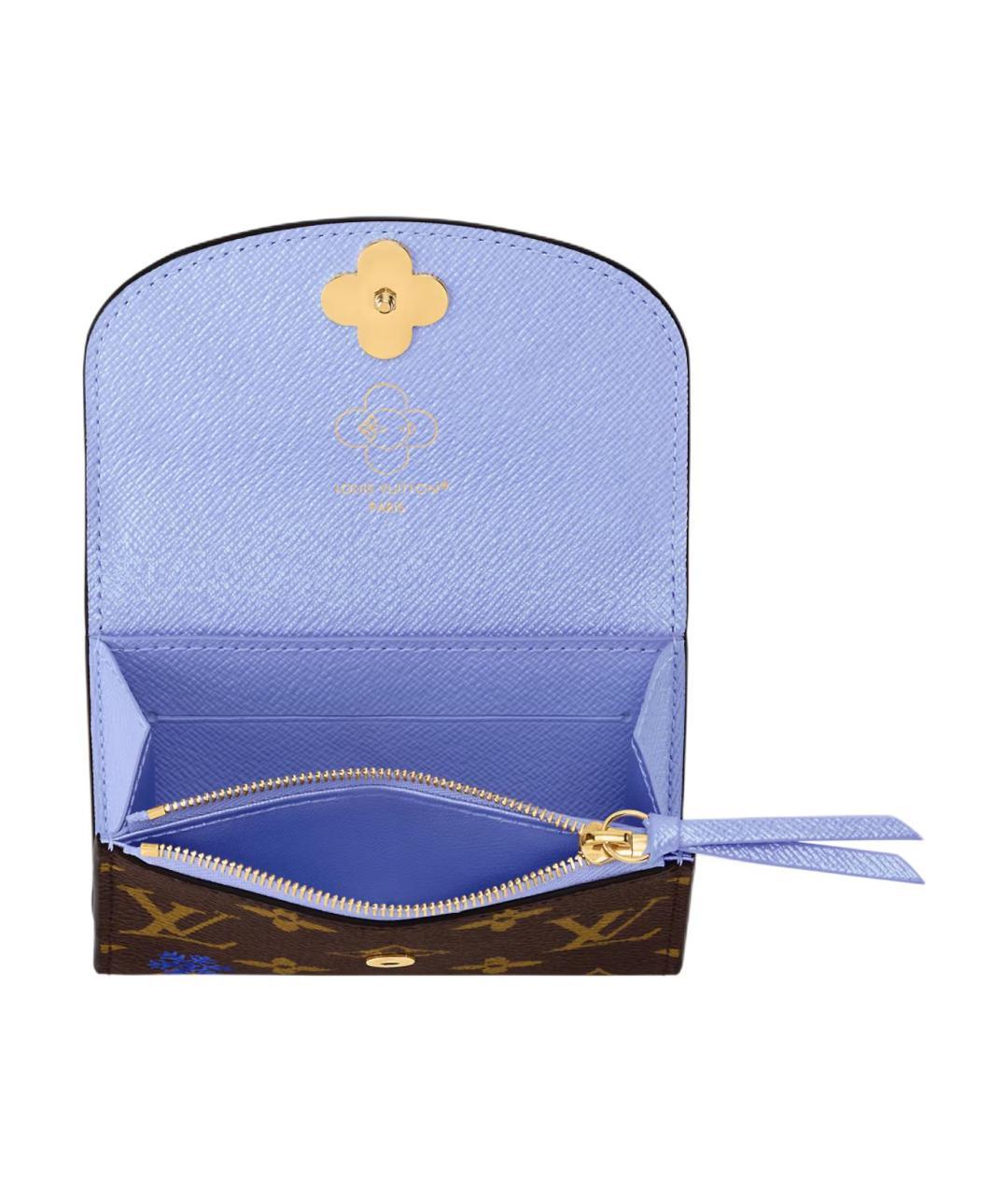 LOUIS VUITTON Коричневый кошелек, фото 4