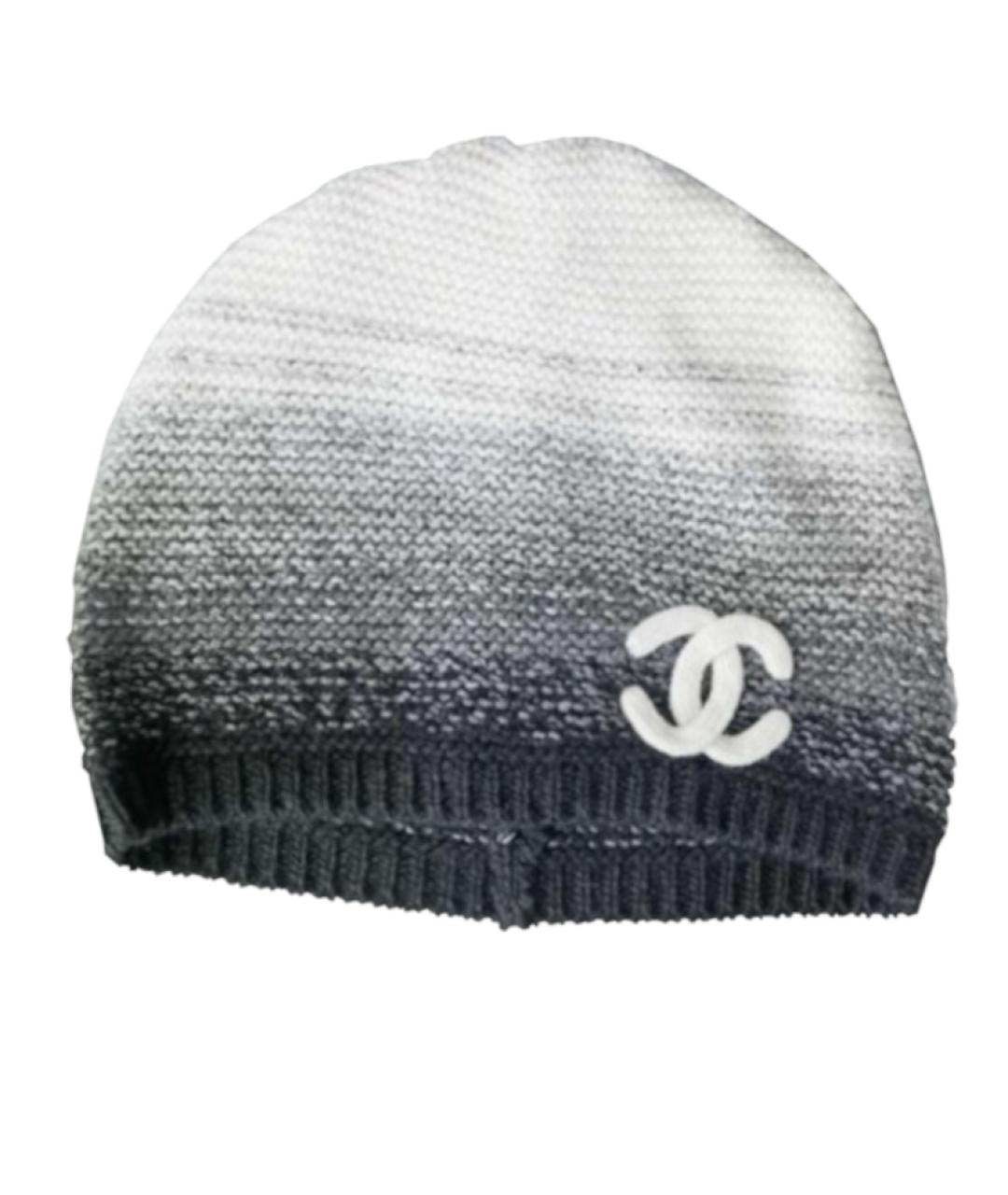 CHANEL Мульти кашемировая шапка, фото 3