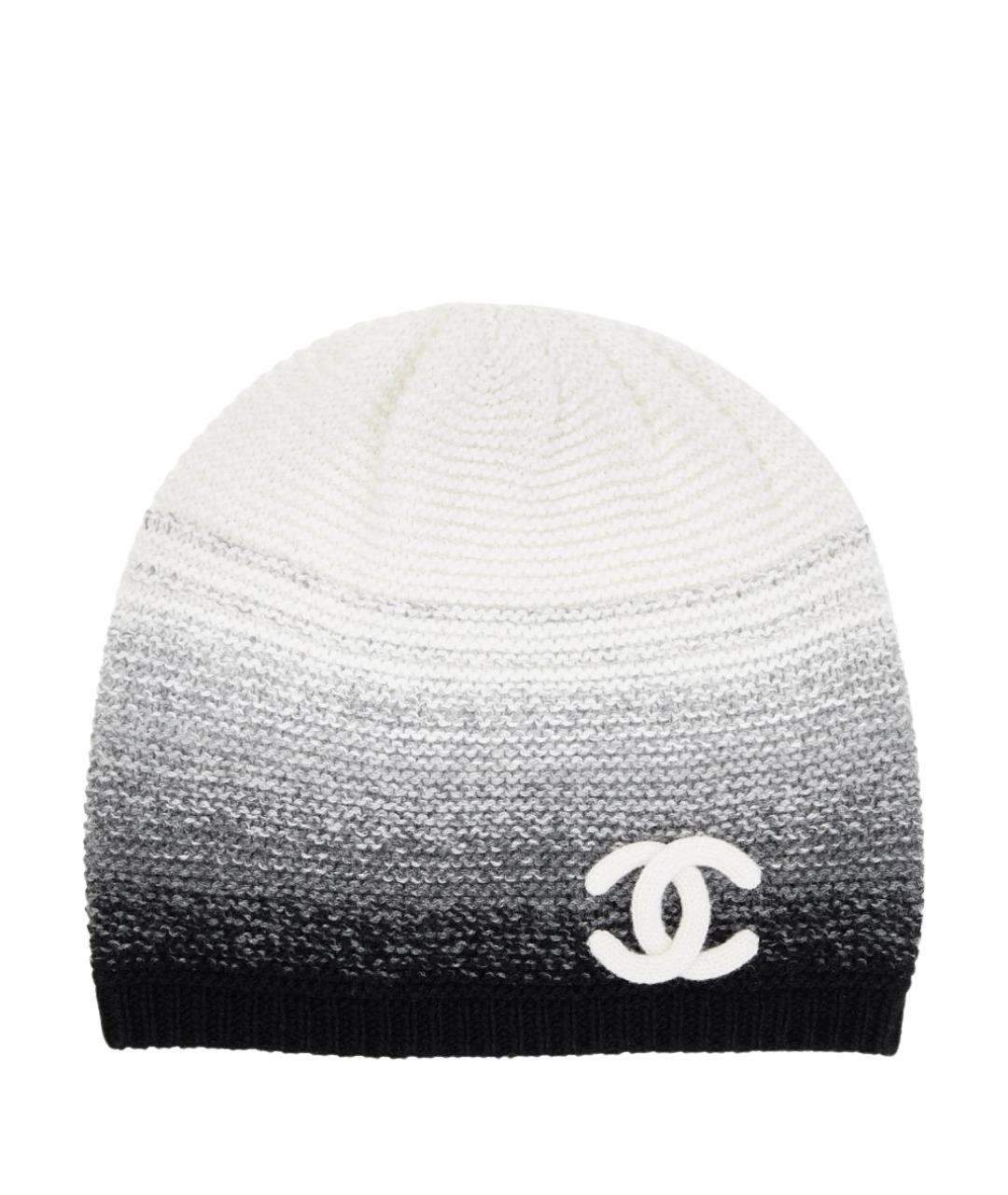 CHANEL Мульти кашемировая шапка, фото 1