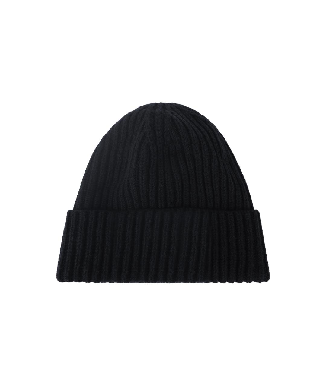 CHANEL Темно-синяя кашемировая шапка, фото 3