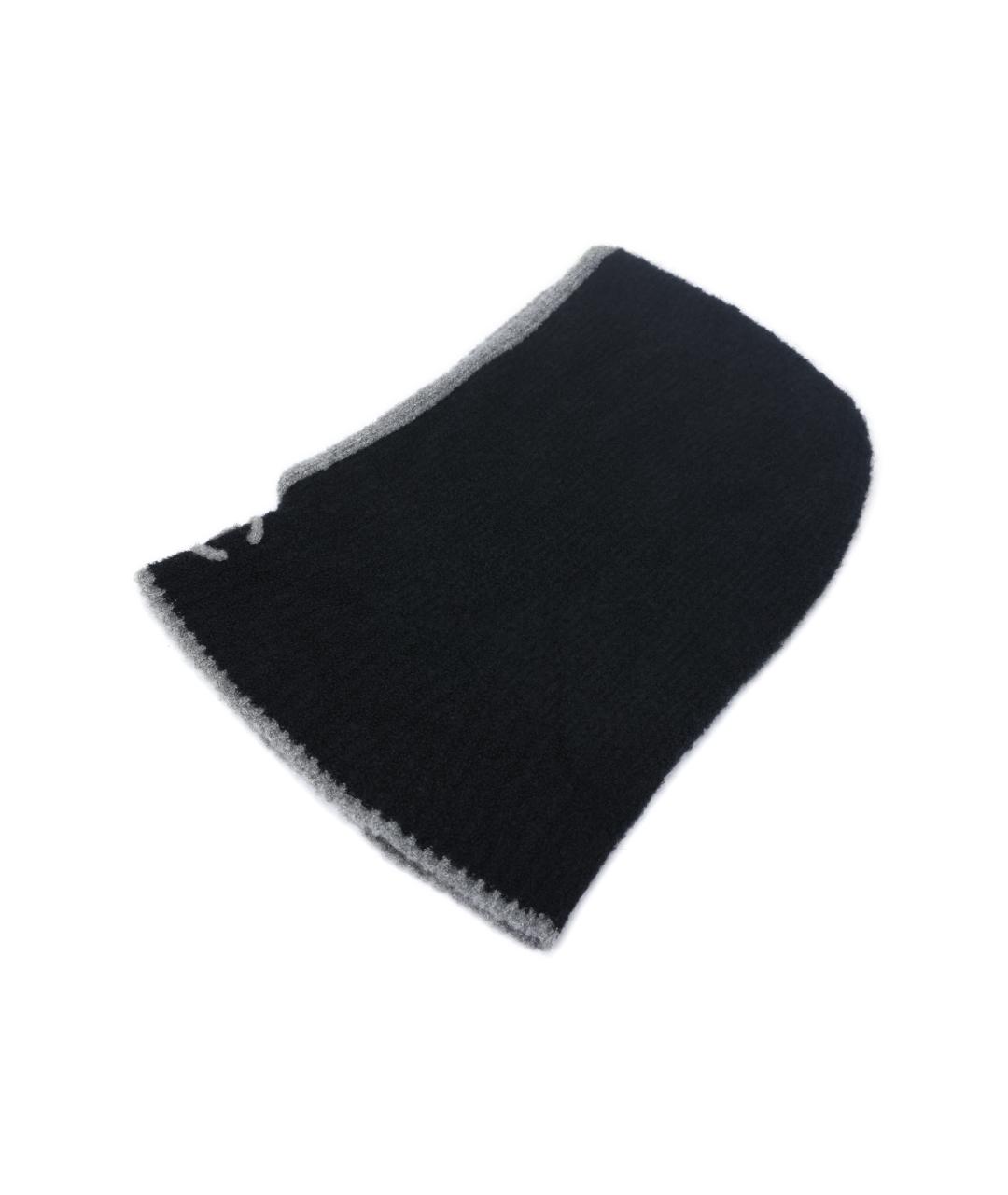 CHANEL Антрацитовая шапка, фото 4