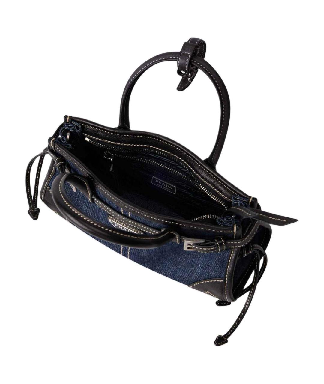 PRADA Мульти деним сумка через плечо, фото 4