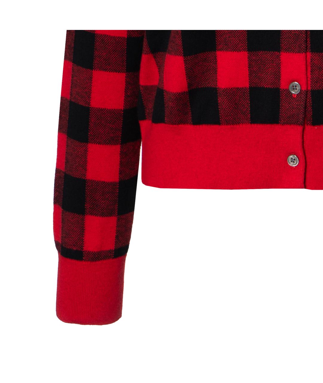 POLO RALPH LAUREN Красный кардиган, фото 4