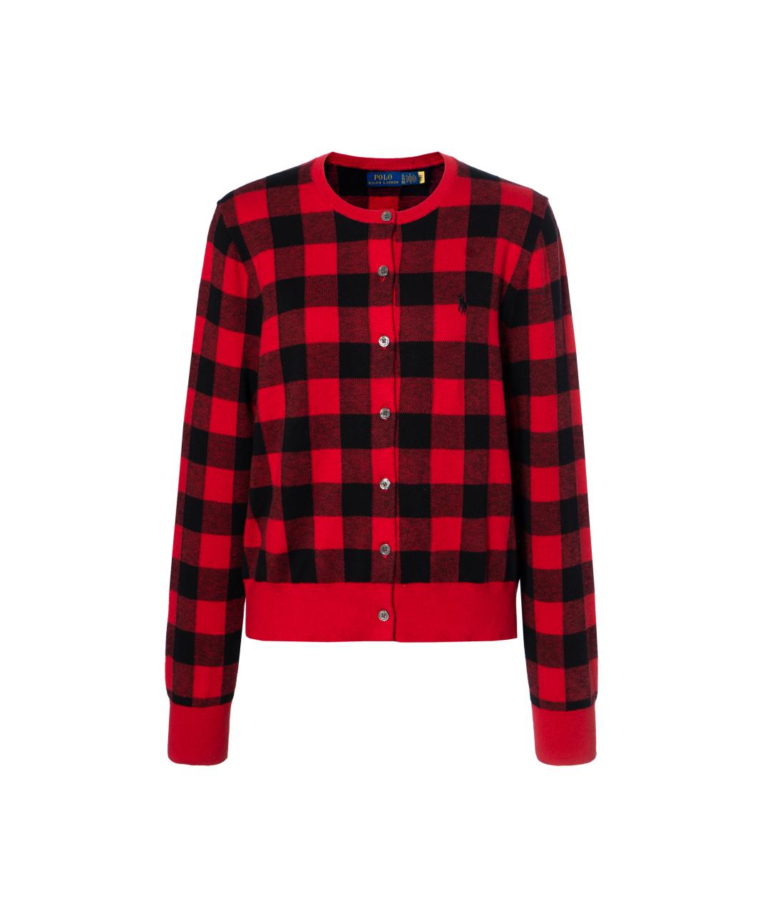 POLO RALPH LAUREN Красный кардиган, фото 1