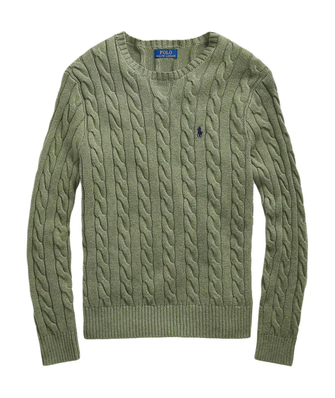 POLO RALPH LAUREN Зеленый джемпер / свитер, фото 1