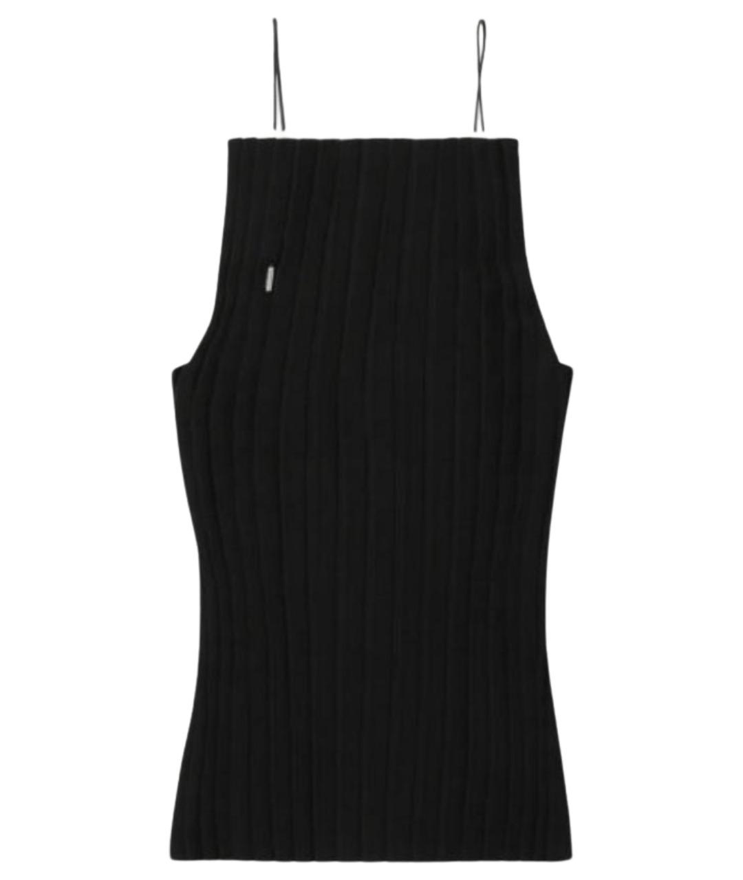 JACQUEMUS Черная майка, фото 1