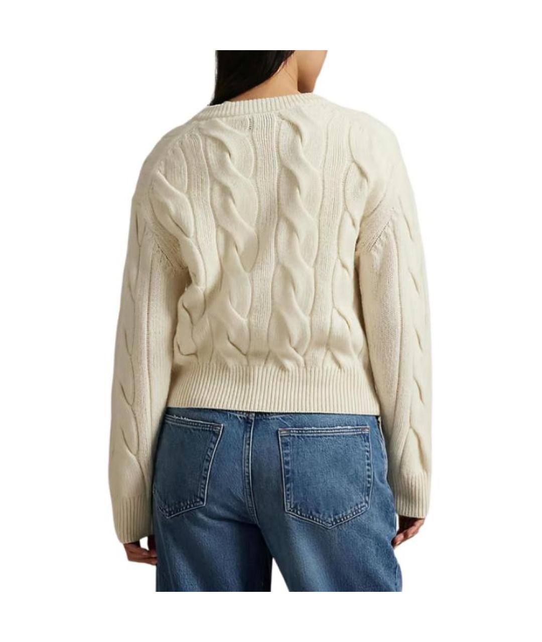 POLO RALPH LAUREN Бежевый кардиган, фото 3