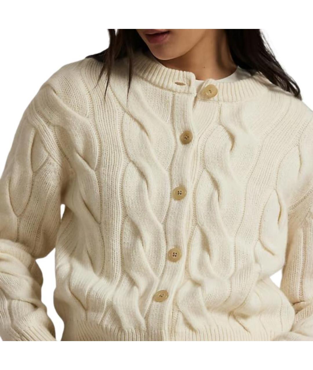 POLO RALPH LAUREN Бежевый кардиган, фото 5