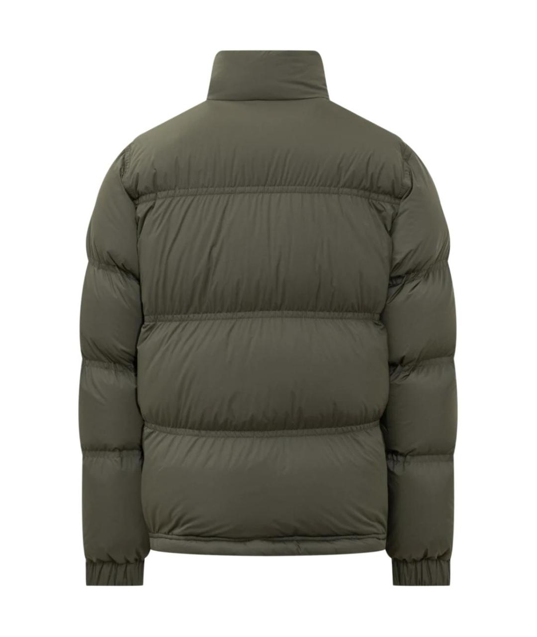 MONCLER Зеленый пуховик, фото 2
