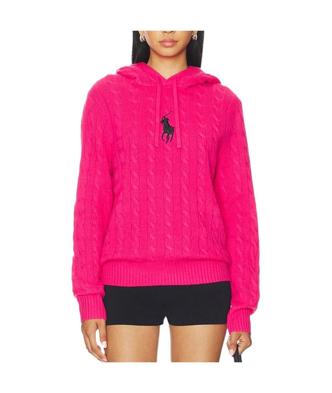 POLO RALPH LAUREN Розовый джемпер / свитер, фото 6