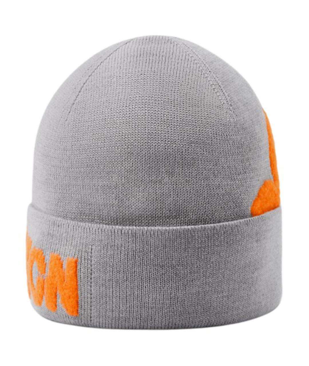 LOUIS VUITTON Серая шерстяная шапка, фото 1