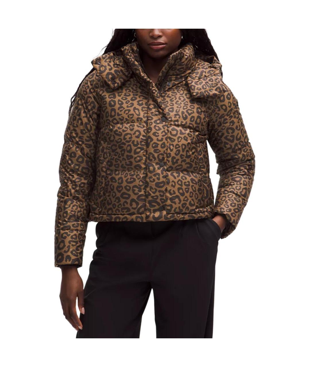 Lululemon Хаки пуховик, фото 4