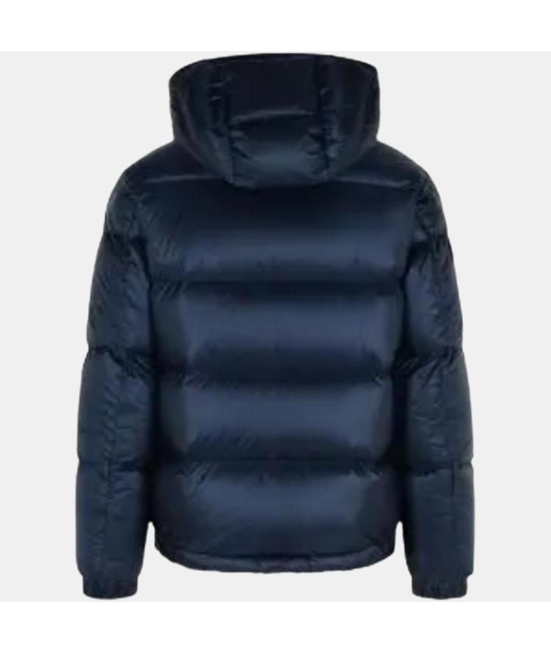 MONCLER Синий пуховик, фото 2